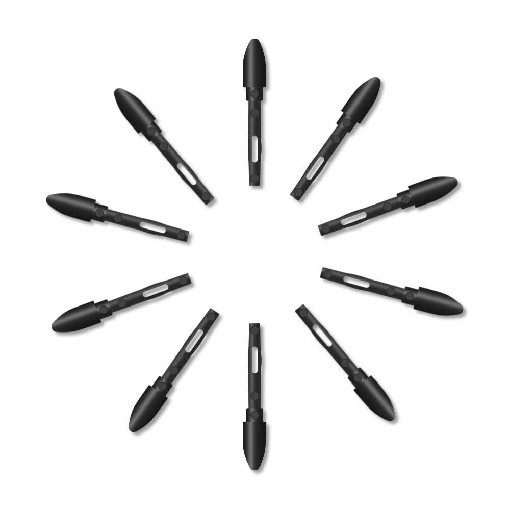 Amazon | 10本いり 交換用ペン先 for HUION充電不要ペンPW507/PW500